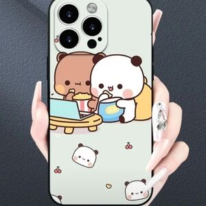 Bubu And Dudu Cute Panda and Bear Cell Phone Case